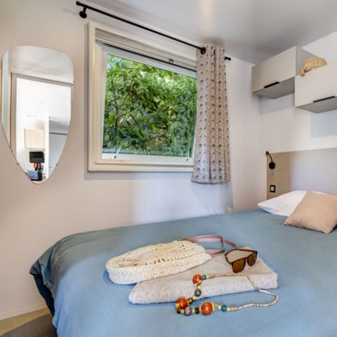 MOBILHOME 8 personnes - Prestige Cabellou - Piéton - 6/8P 3Ch 2Sde 40m2
