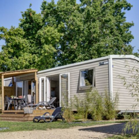 MOBILHOME 8 personnes - Prestige Cabellou - Piéton - 6/8P 3Ch 2Sde 40m2