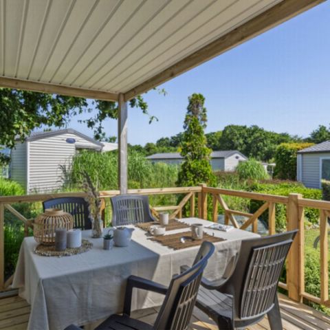 MOBILHOME 4 personnes - Natura Océane - Quartier piéton -4Pers 2Ch 27m2