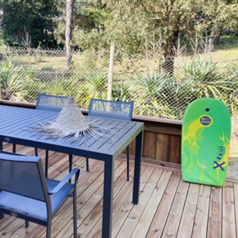 MOBILHOME 6 personnes - Sunêlia Luxe Key West 3 chambres / 2 salles de bain 40m² - TV - LV - Terrasse - Linge fourni