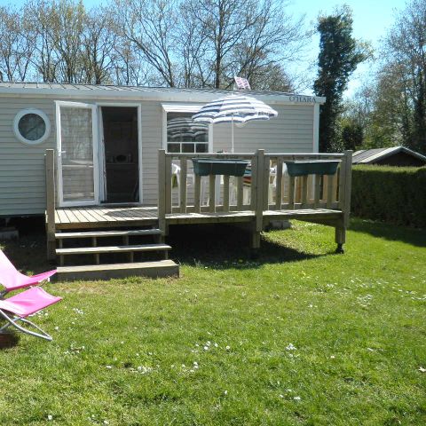 MOBILHOME 4 personnes - Standard 25m² - 2 chambres + terrasse non-couverte