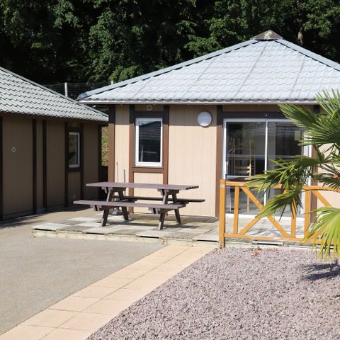 CHALET 4 personnes - Standard 35m² - 2 chambres + terrasse non-couverte