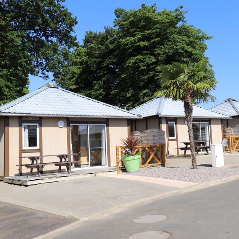 CHALET 4 personnes - Standard 35m² - 2 chambres + terrasse non-couverte