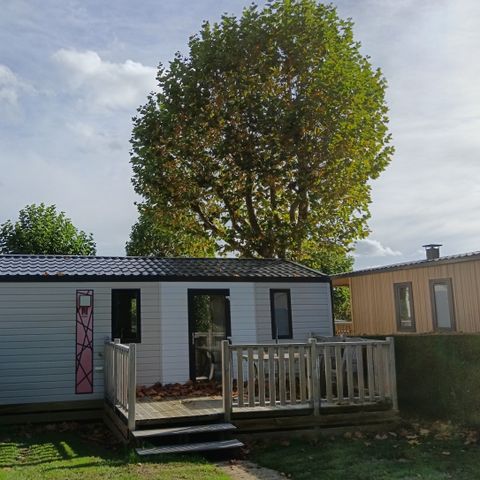 MOBILHOME 4 personnes - Confort 24.7 m² - 2 chambres + terrasse
