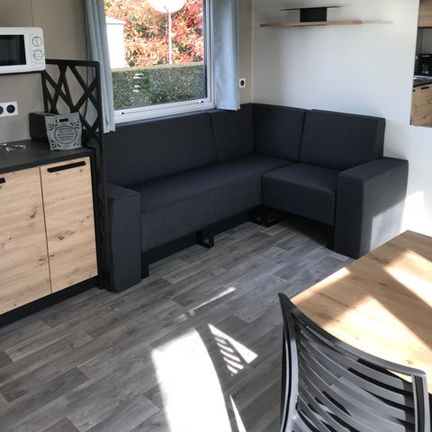 MOBILHOME 4 personnes - Confort 24.7 m² - 2 chambres + terrasse