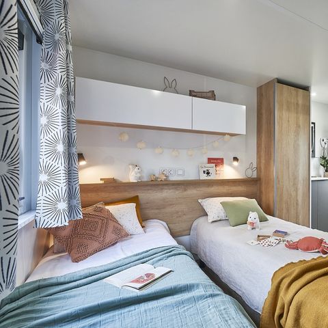 MOBILHOME 4 personnes - Mobil Home Premium 32m² - (2 ch 2 sdb) + terrasse couverte