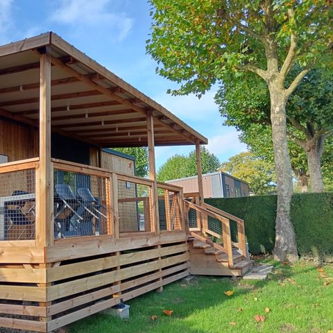 MOBILHOME 4 personnes - Mobil Home Premium 32m² - (2 ch 2 sdb) + terrasse couverte