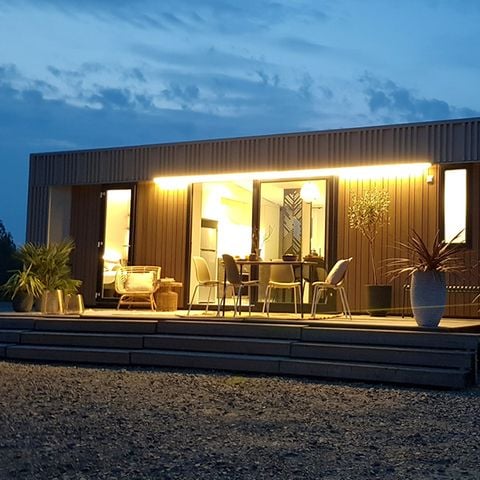 MOBILHOME 6 personnes - NEW// Villa de la Rance Prestige 40m² - 3 chambres - 2 salles de bain - Piscine - Terrasse couverte