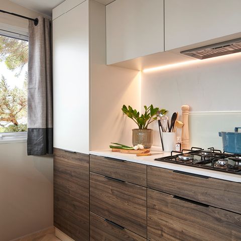 MOBILHOME 2 personnes - NEW// Villa de la Rance Prestige 20m² - 1 chambre - SPA - Terrasse couverte