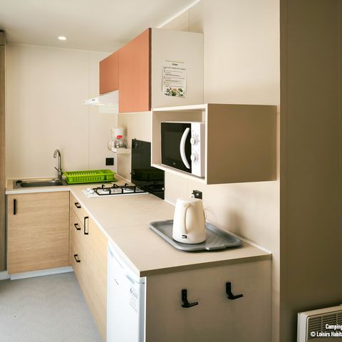 MOBILHOME 2 personnes - Mobil-Home Standard 22m² - 1 chambre + terrasse semi-couverte 12m² -