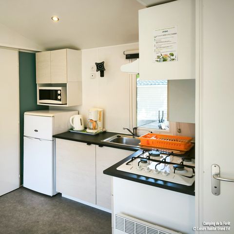 MOBILHOME 4 personnes - Standard 32m² - 2 chambres + terrasse couverte 12m²