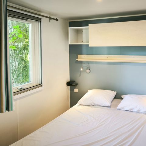 MOBILHOME 4 personnes - Standard 32m² - 2 chambres + terrasse couverte 12m²
