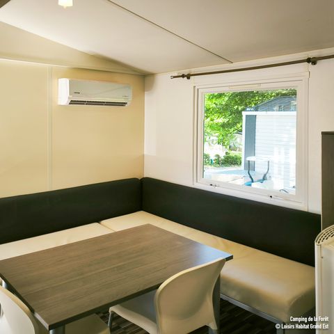 MOBILHOME 4 personnes - Confort 32m² - 2 chambres + terrasse + TV + Clim -