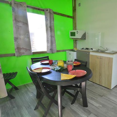 BUNGALOW TOILÉ 4 personnes - BALI 21m² - 2 chambres