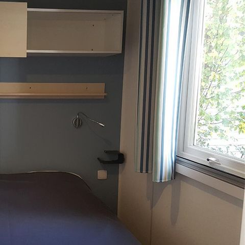 MOBILHOME 2 personnes - CAHITA 17m² - 1 chambre + terrasse couverte