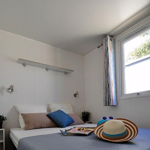 MOBILHOME 4 personnes - ALOHA 25m² - 2 chambres + terrasse couverte
