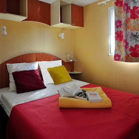 MOBILHOME 4 personnes - FLORES 31m² - 2 chambres + terrasse couverte