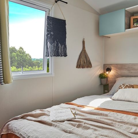MOBILHOME 6 personnes - "BAHIA MODULO Confort +" - 27m² - 4/6 personnes - 2 chambres - Terrasse couverte