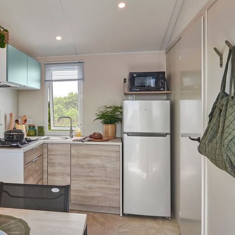 MOBILHOME 6 personnes - "BAHIA MODULO Confort +" - 27m² - 4/6 personnes - 2 chambres - Terrasse couverte