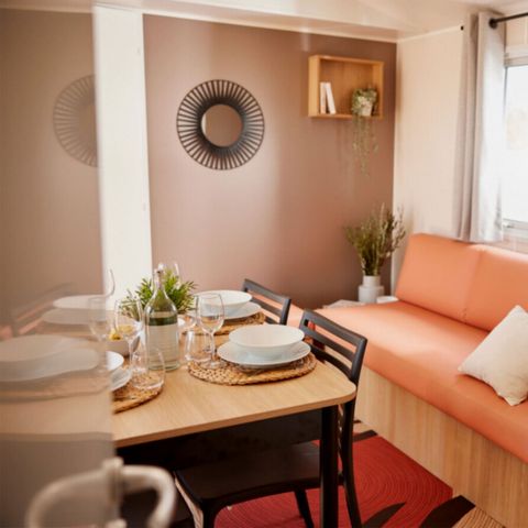 Mobilhome 6 personnes - Mobil-home Confort + 3 Chambres 6 Personnes
