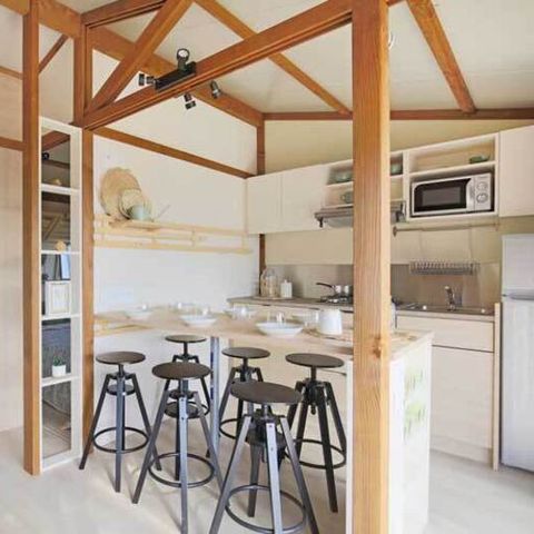 MOBILHOME 6 personnes - Cottage Premium 3 Chambres