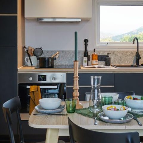 MOBILHOME 4 personnes - PREMIUM TAOS VUE PANORAMIQUE 