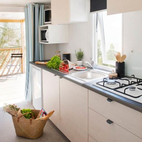 MOBILHOME 4 personnes - LOGGIA 23m²