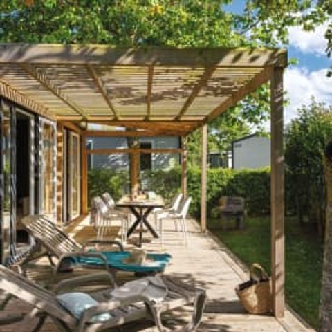 MOBILHOME 4 personnes - Cottage Nautilus 4p 2ch 2Sdb Premium