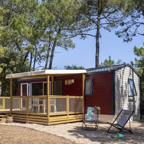 Mobilhome 4 personnes - Cottage Omaha - 2 chambres - Clim ****