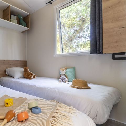 Mobilhome 4 personnes - Cottage Omaha - 2 chambres - Clim ****