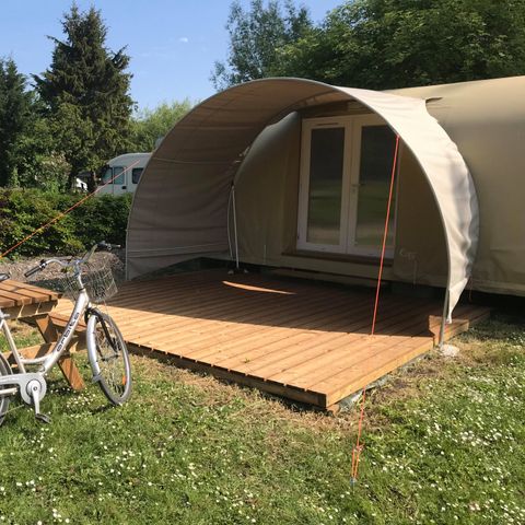 TENTE 2 personnes - 03-Cocosweet 20m2 (2ch - 2/4 pers.) + Lits faits + kit boisson - prix pour 2 personnes