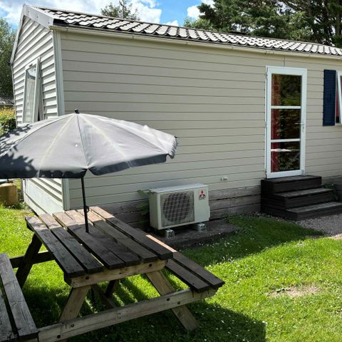 MOBILHOME 2 personnes - 05-Mobil-Home Standard 26m2 (2ch - 1/5 pers.) + TV + Clim - prix pour 2 personnes