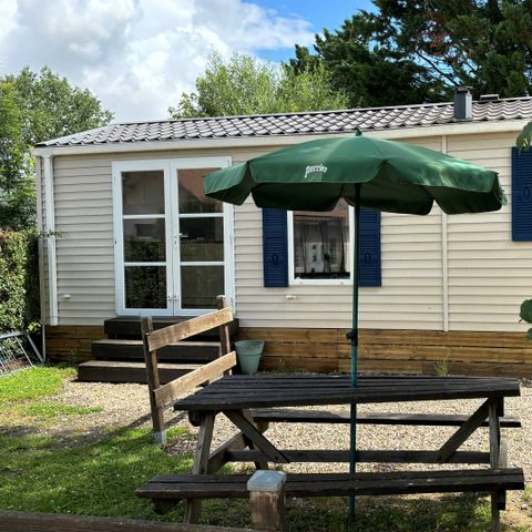 MOBILHOME 2 personnes - 08-Mobil-Home Confort 32m2 (2ch - 2/6 pers.) + TV + Clim - prix pour 2 personnes