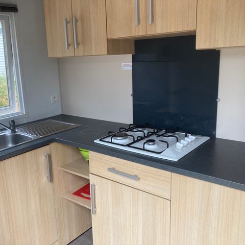MOBILHOME 2 personnes - 08-Mobil-Home Confort 32m2 (2ch - 2/6 pers.) + TV + Clim - prix pour 2 personnes