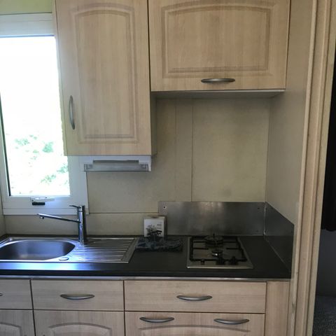 CHALET 2 personnes - 10-Chalet du Belier Confort 24m2 (2ch - 5pers) + Jaccuzzi + Lits faits + serviette + kit boisson - prix pour 2 personnes