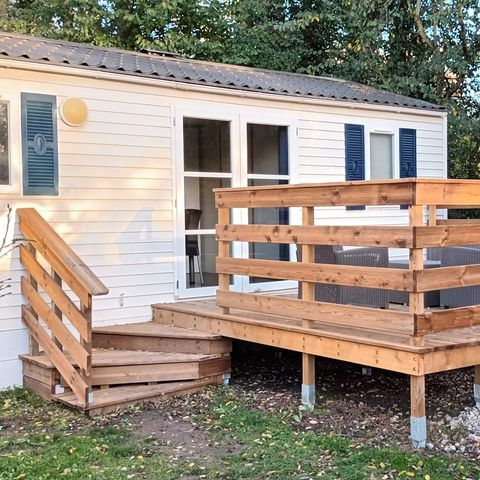 MOBILHOME 2 personnes - 09-Mh Grand Confort 6 pers avec grande terrasse - prix pour 2 personnes