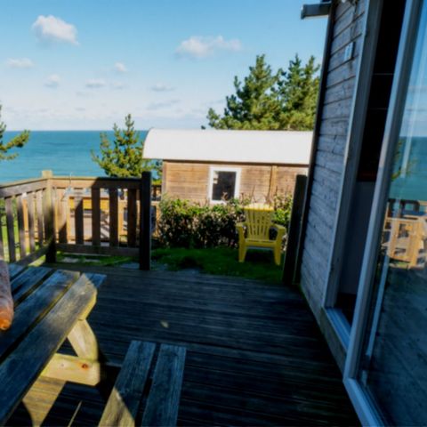 MOBILHOME 2 personnes - Confort 1 chambre - Vue mer