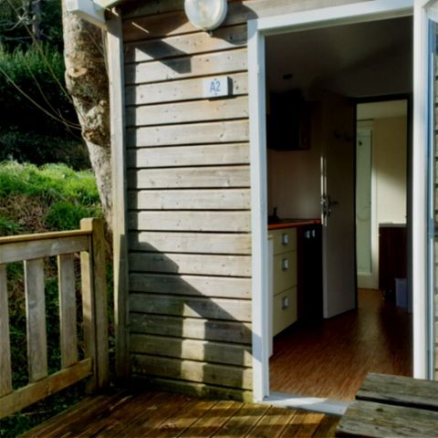 MOBILHOME 2 personnes - Confort 1 chambre - Vue mer