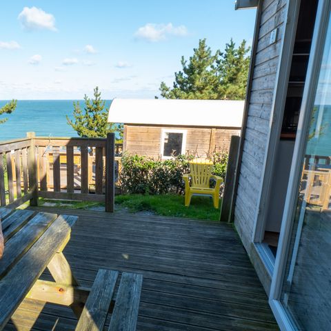 MOBILHOME 2 personnes - Mobil Home confort - 16 m² - 1 chambre vue mer