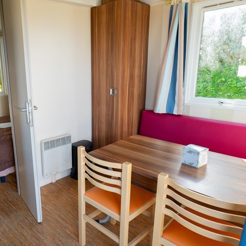 MOBILHOME 2 personnes - Mobil Home confort - 16 m² - 1 chambre vue mer