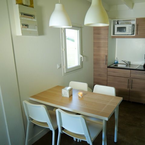 Chalet 4 personnes - Confort - 28 m² - 2 chambres