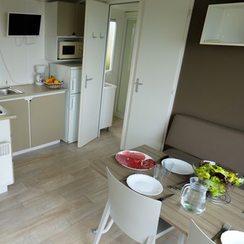 MOBILHOME 4 personnes - Mobil Home confort - 25 m² - 2 chambres vue mer