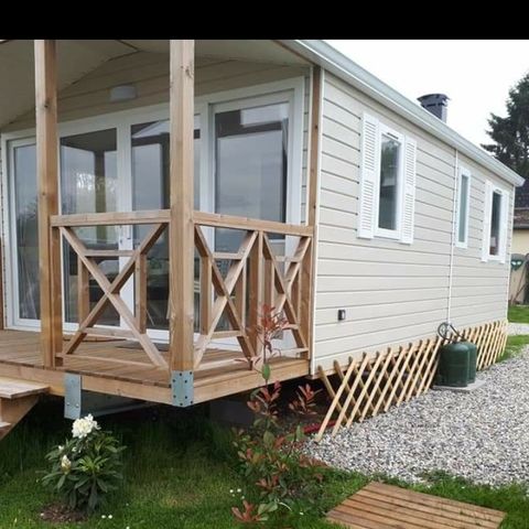 MOBILHOME 4 personnes - Confort TV - 2 chambres + terrasse -