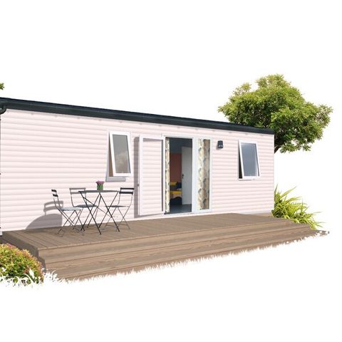 MOBILHOME 4 personnes - MOBIL HOME CONFORT + DIM       2 Chambres avec 2 salles de bain et 2 wc plaque induction lave vaisselle séchoir cheveux  grille pain television     bouilloire vaisselle télévisionilloiren bouilloire