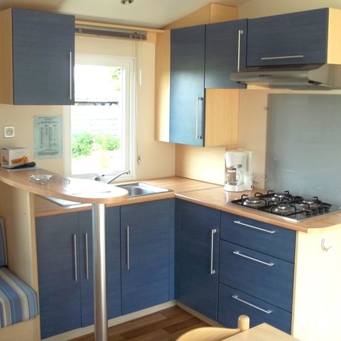 MOBILHOME 6 personnes - 3 chambres - TV - BBQ