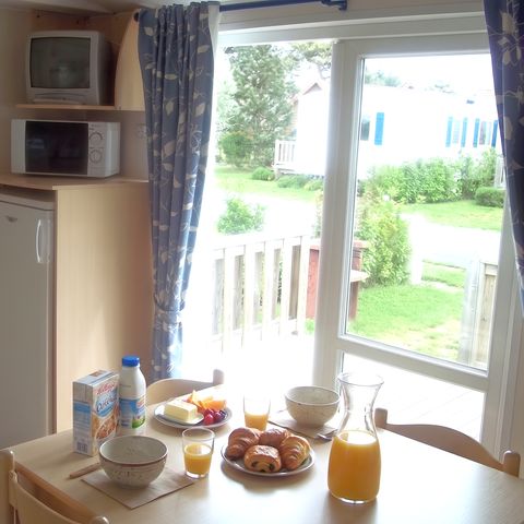 MOBILHOME 6 personnes - 3 chambres - TV - BBQ