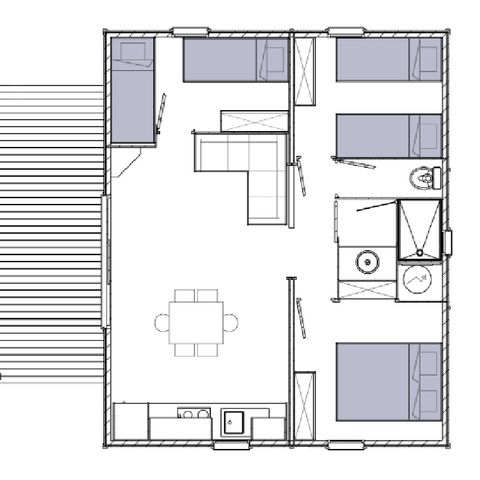 CHALET 5 personnes - CHARLAY