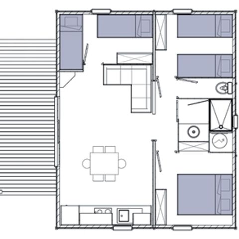 CHALET 6 personnes - OCKLAND