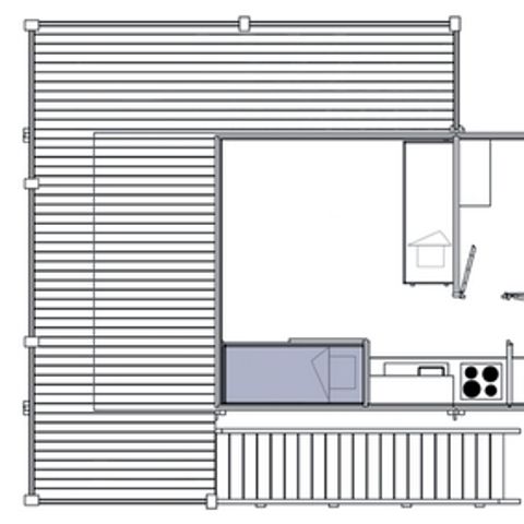 CHALET 4 personnes - PILOTIS