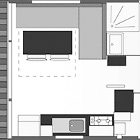 MOBILHOME 4 personnes - MOREA